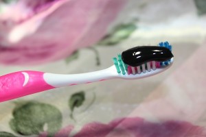 black toothpaste