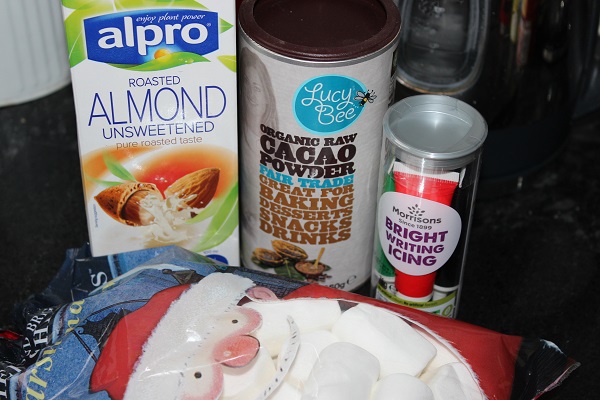 Marshmallow Snowmen Hot Chocolate Ingredients1